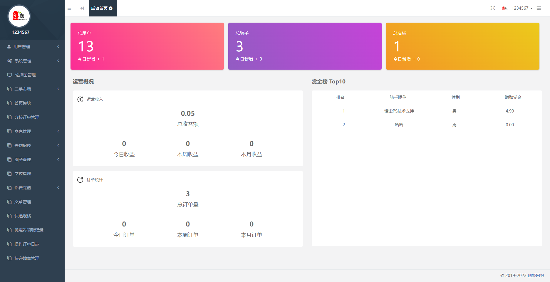 2025最新2.5.7独立版校园跑腿校园社区多开小程序源码+附教程